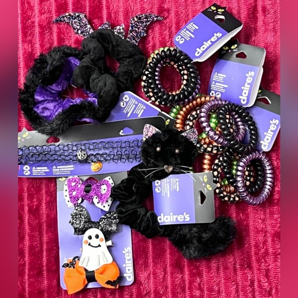 NWT Claire's Halloween accessories